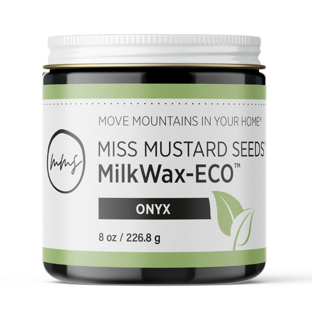 MilkWax-ECO Onyx 8 oz | Miss Mustard Seed's® Milk Paint