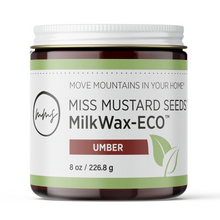 Indlæs billede til gallerivisning MilkWax-ECO Umber 8 oz | Miss Mustard Seed&#39;s® Milk Paint

