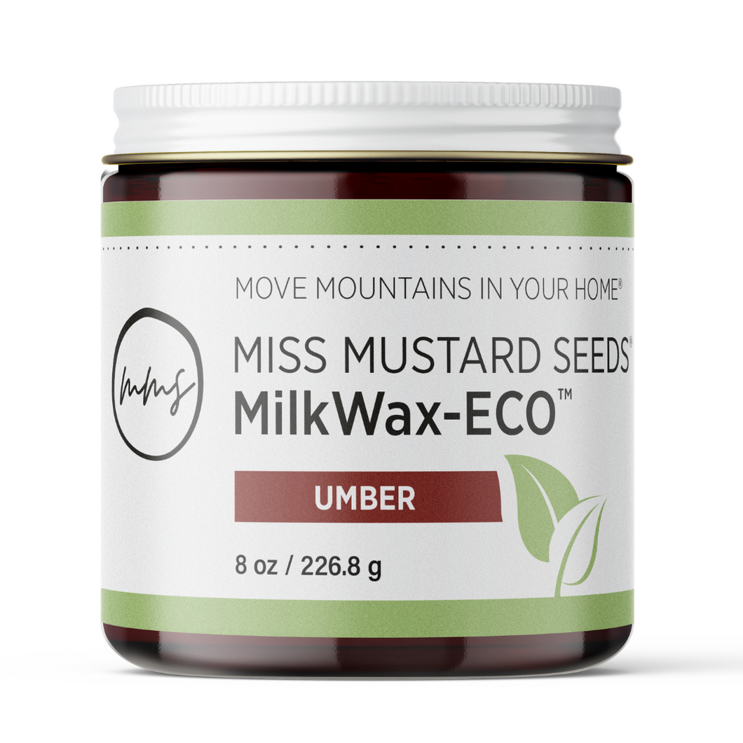 MilkWax-ECO Umber 8 oz | Miss Mustard Seed's® Milk Paint
