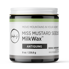 Φόρτωση εικόνας στο εργαλείο προβολής Συλλογής, MilkWax Antiquing 8 oz | Miss Mustard Seed&#39;s® Milk Paint
