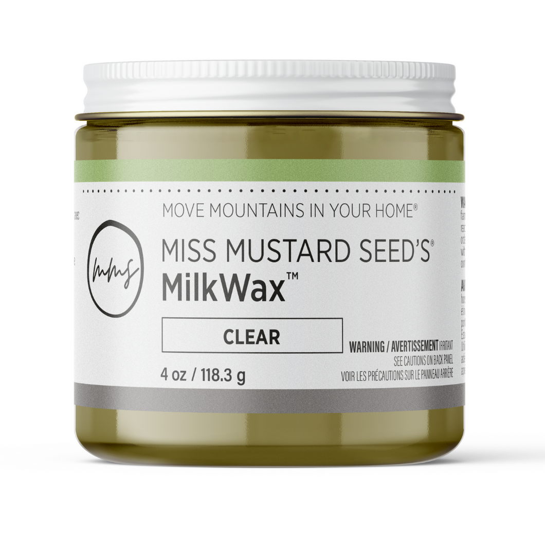 MilkWax Clear 4 oz | Miss Mustard Seed's® Milk Paint