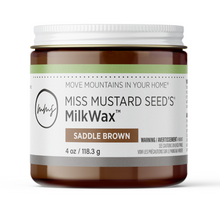 Φόρτωση εικόνας στο εργαλείο προβολής Συλλογής, MilkWax Saddle Brown 4 oz | Miss Mustard Seed&#39;s® Milk Paint
