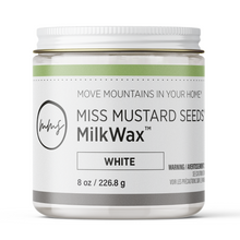 Load image into Gallery viewer, MilkWax White 8 oz | Miss Mustard Seed&#39;s® Milk Paint
